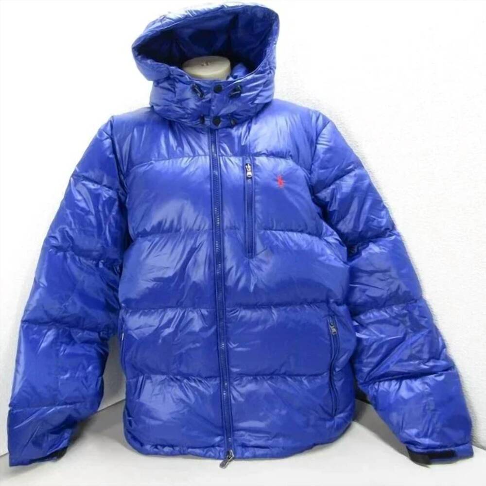 NEW POLO RALPH LAUREN women’s water-repellent quilted down jacket in blue